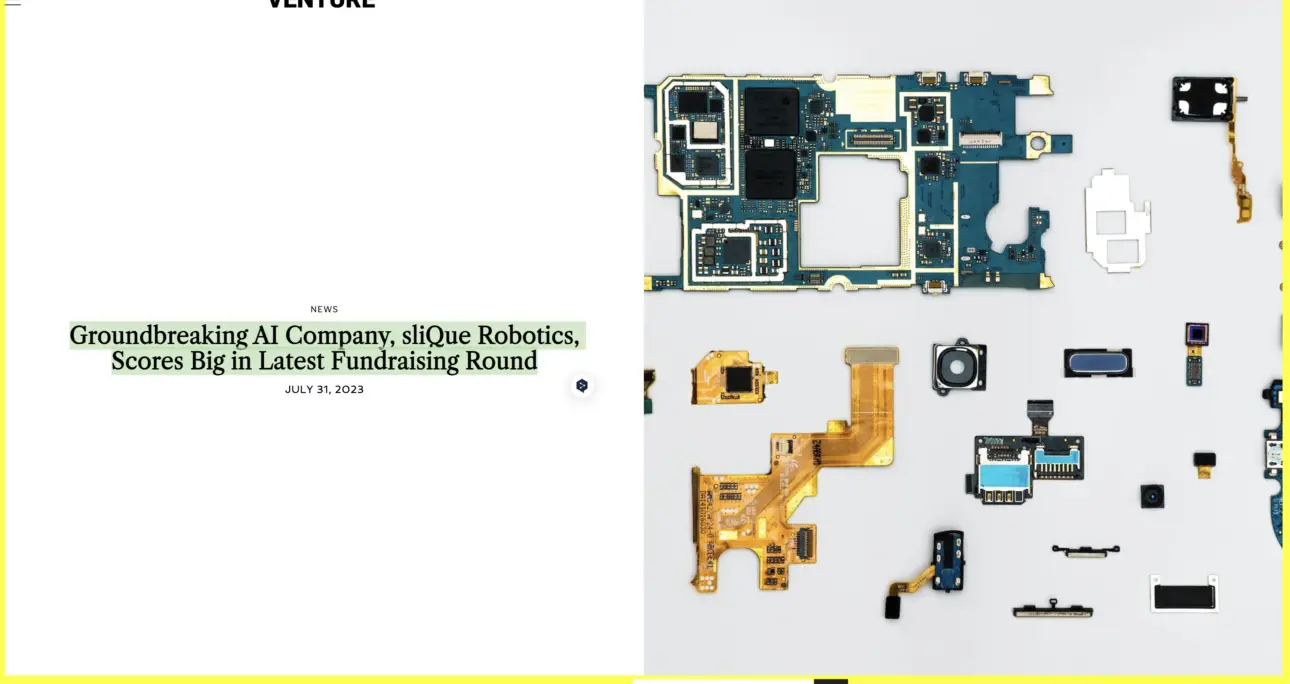 Groundbreaking AI Company, sliQue Robotics, Scores Big in Latest Fundraising Round